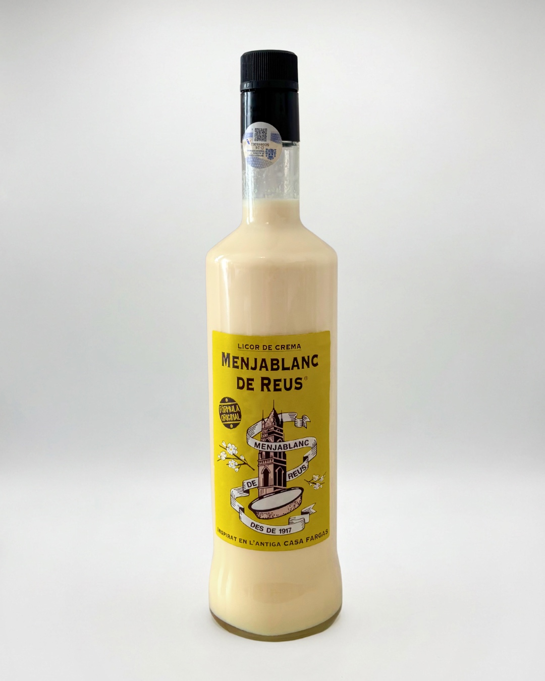 Licor Menjablanc de Reus en ampolla tradicional