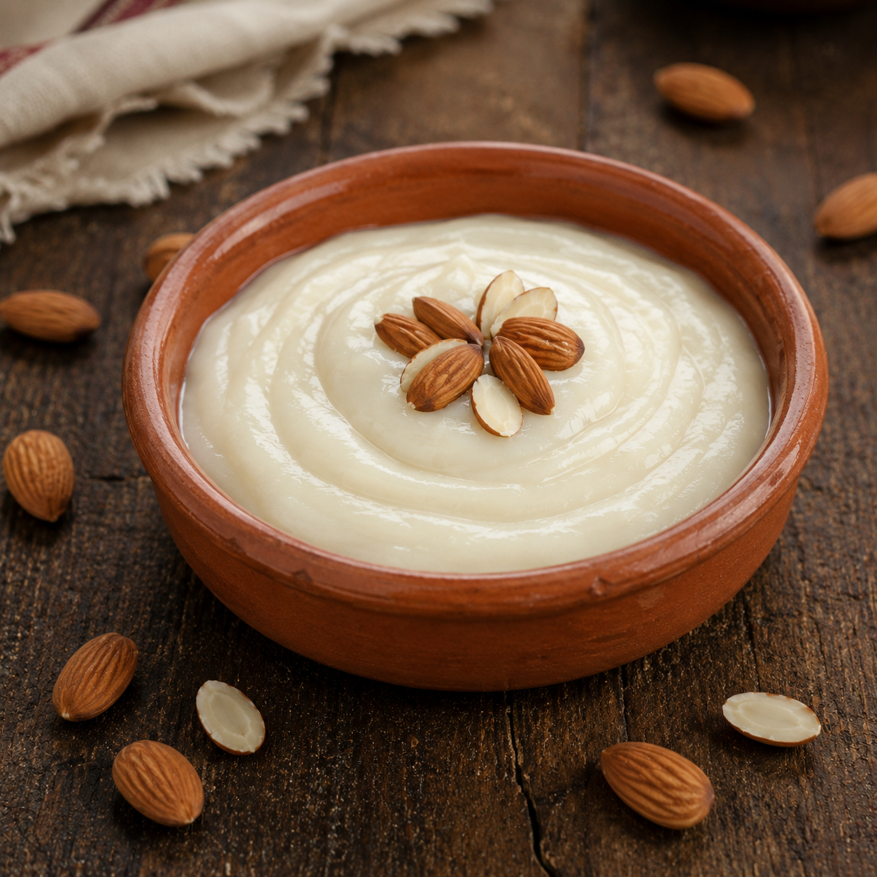 Crema d'ametlles a Cambrils