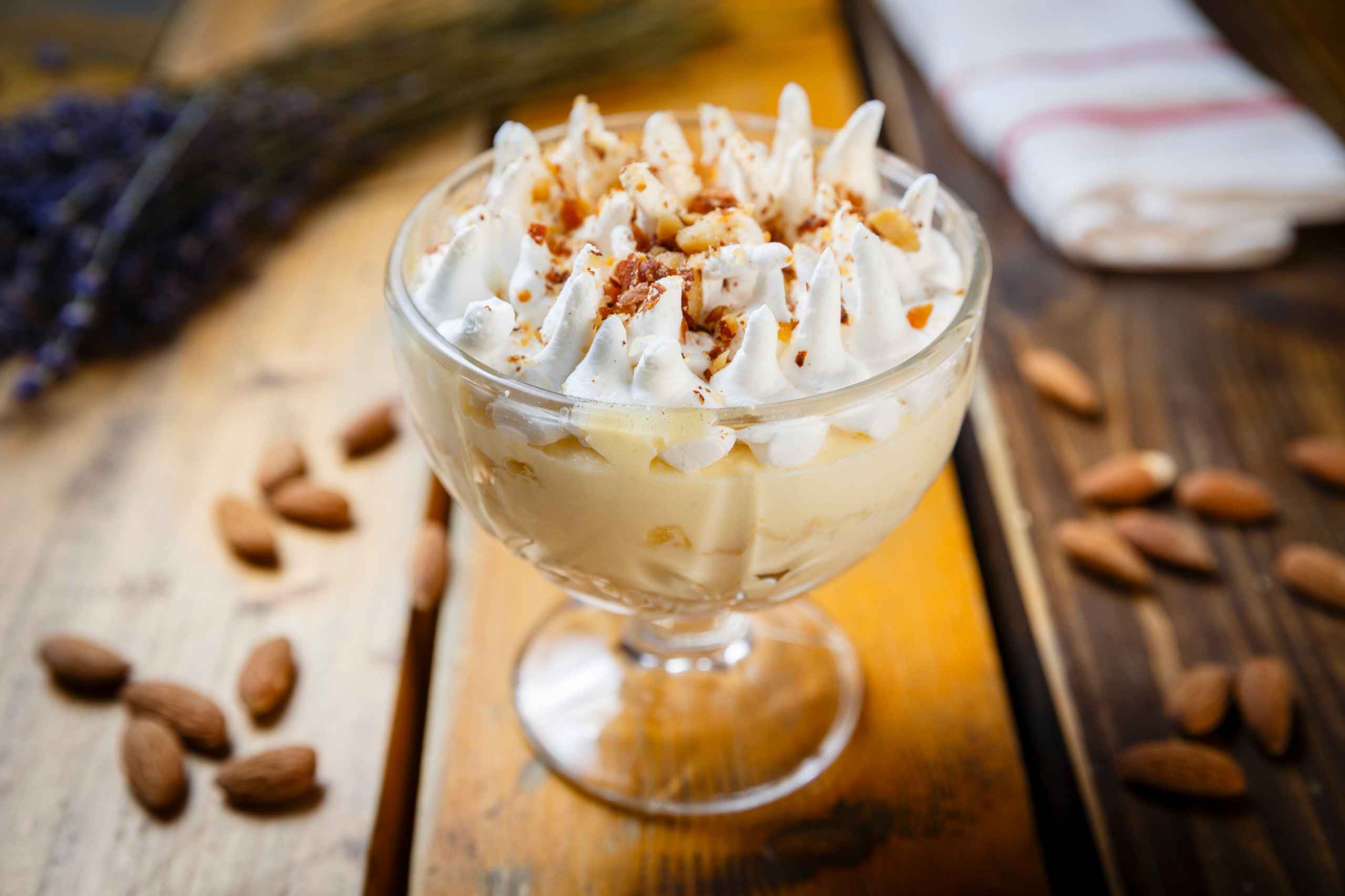 Crema d’ametlles a Salou